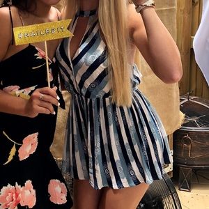 Selfie Leslie Medium Tribal Print Romper